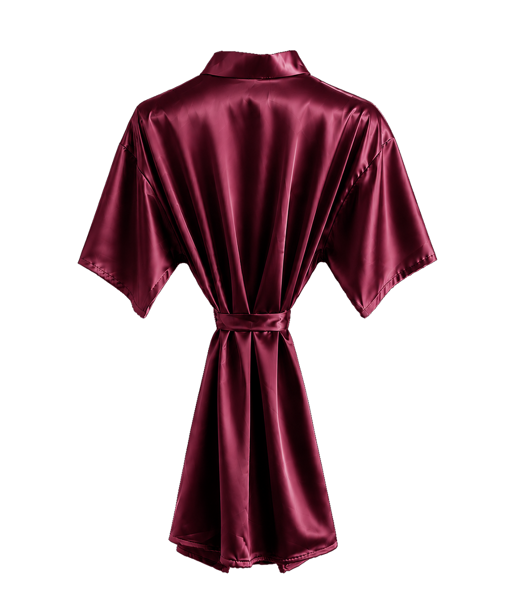 Robe de Cetim Personalizado para Criança - Beija-Flor