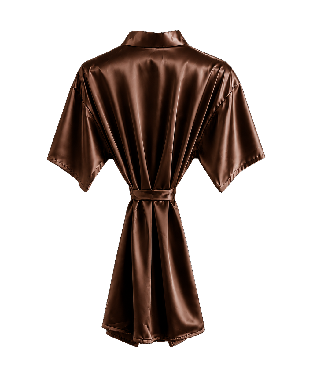 Robe de Cetim Personalizado para Criança - Beija-Flor