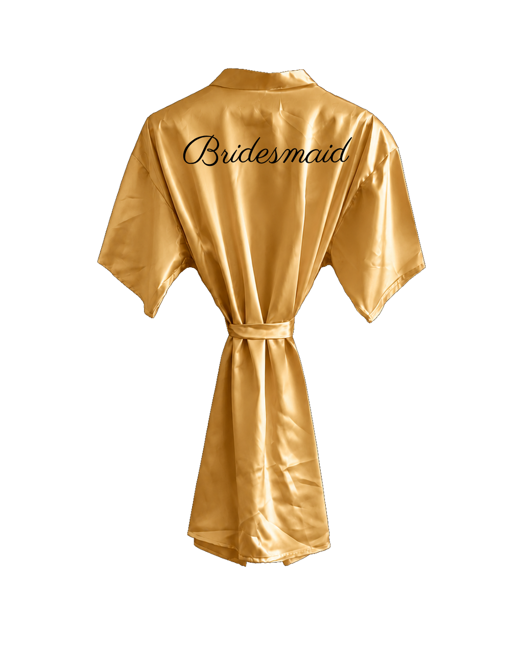 White Satin Robe - Hummingbird