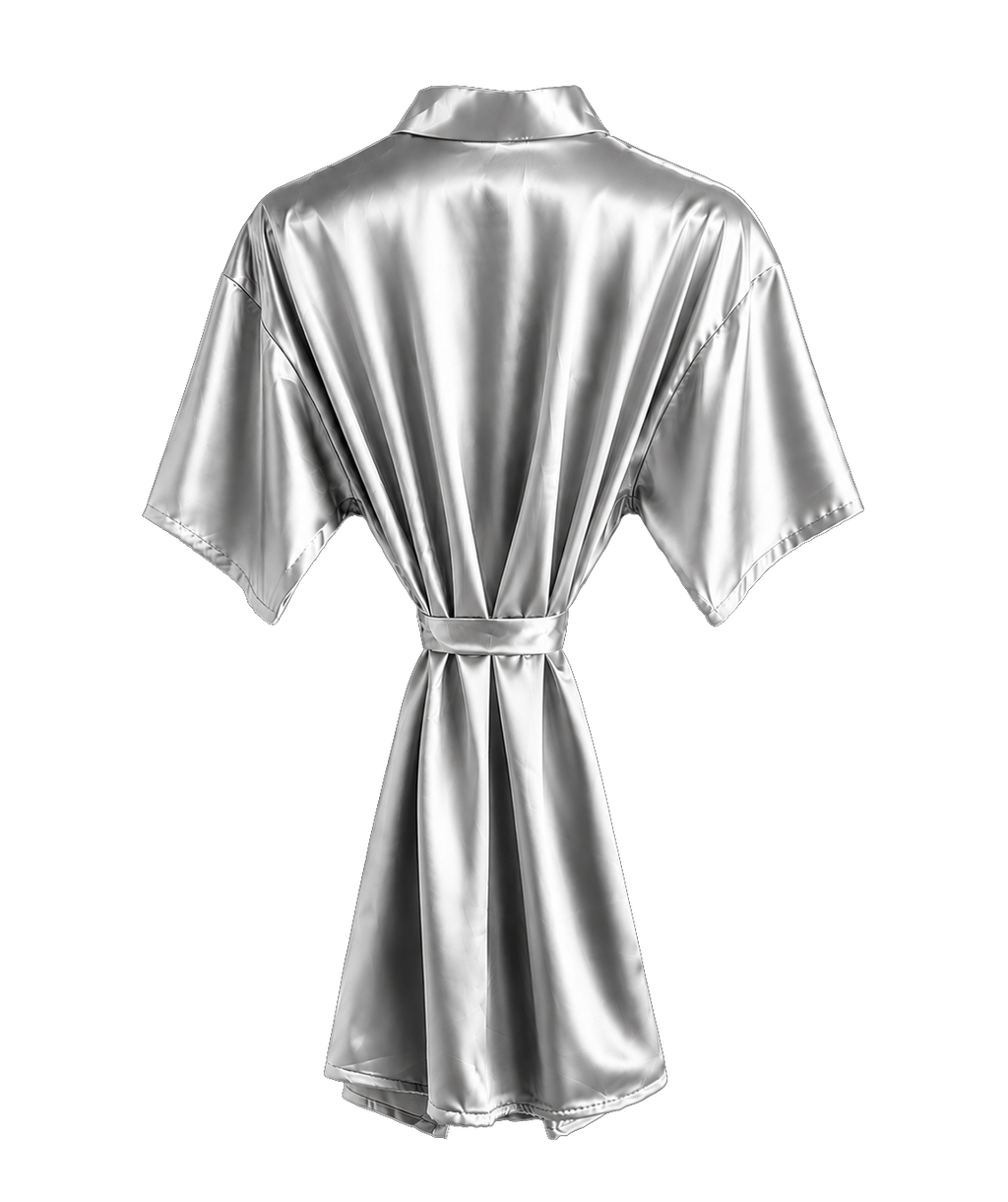 Robe de Cetim Personalizado para Criança - Beija-Flor