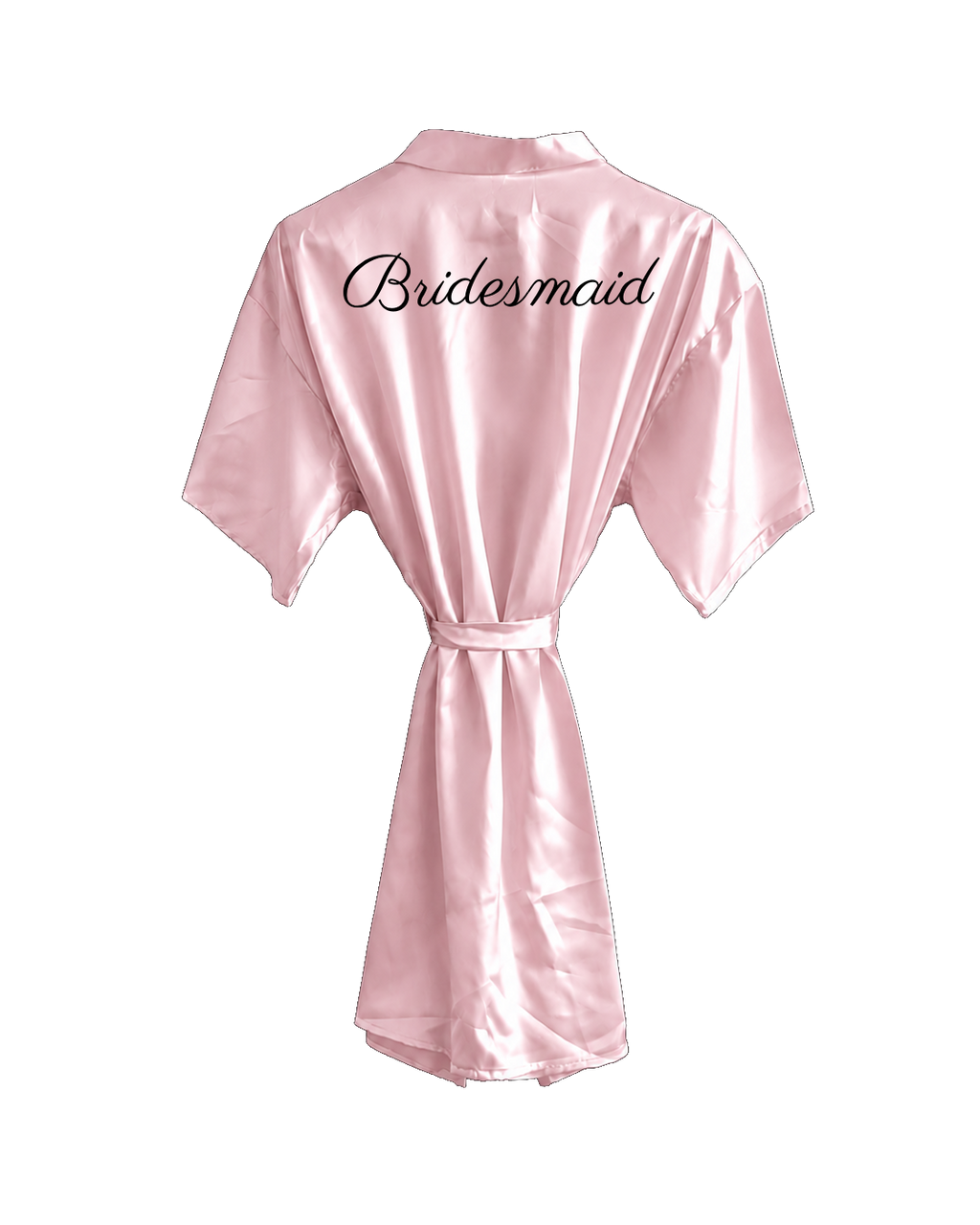 White Satin Robe - Hummingbird