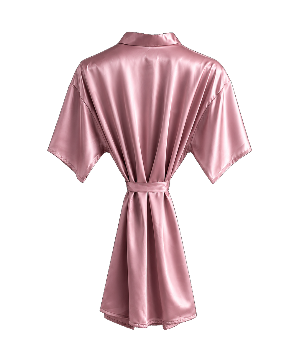 Robe de Cetim Personalizado para Criança - Beija-Flor