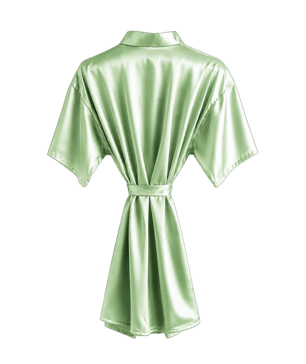 Robe de Cetim Personalizado para Criança - Beija-Flor