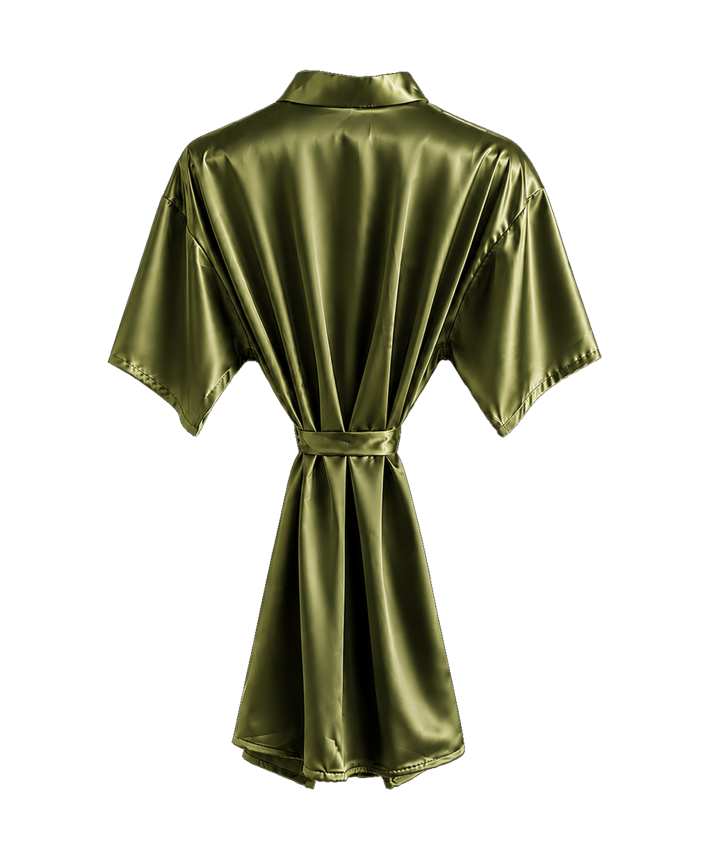 Robe de Cetim Personalizado para Criança - Beija-Flor