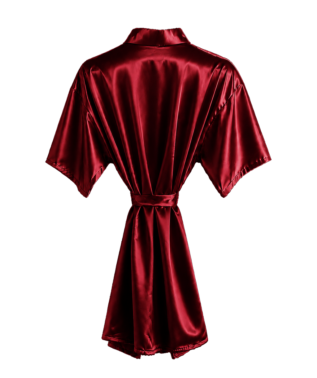 Robe de Cetim Personalizado para Criança - Beija-Flor